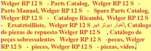 Thumbnail Welger RP 12 S   - Parts Catalog