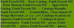 Thumbnail Fendt Favorit 510   - Parts Catalog