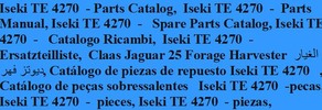 Thumbnail Iseki TE 4270 - Parts Catalog