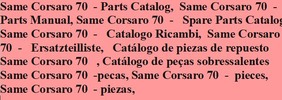 Thumbnail Same Corsaro 70 - Parts Catalog
