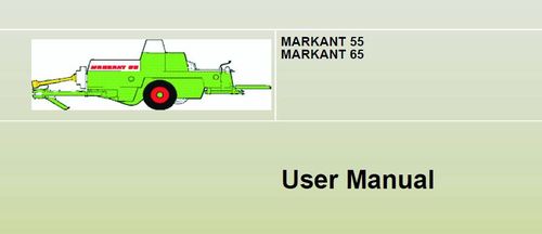 Product picture Claas Markant 55 65 User Manual